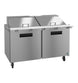 Hoshizaki SR60B-24M mega top prep table right side profile view