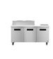 Hoshizaki SR72B-12 sandwich prep table refrigerator front view