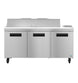 Hoshizaki SR72B-16 sandwich prep table refrigerator front view