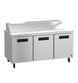 Hoshizaki SR72B-18 sandwich prep table refrigerator right side view