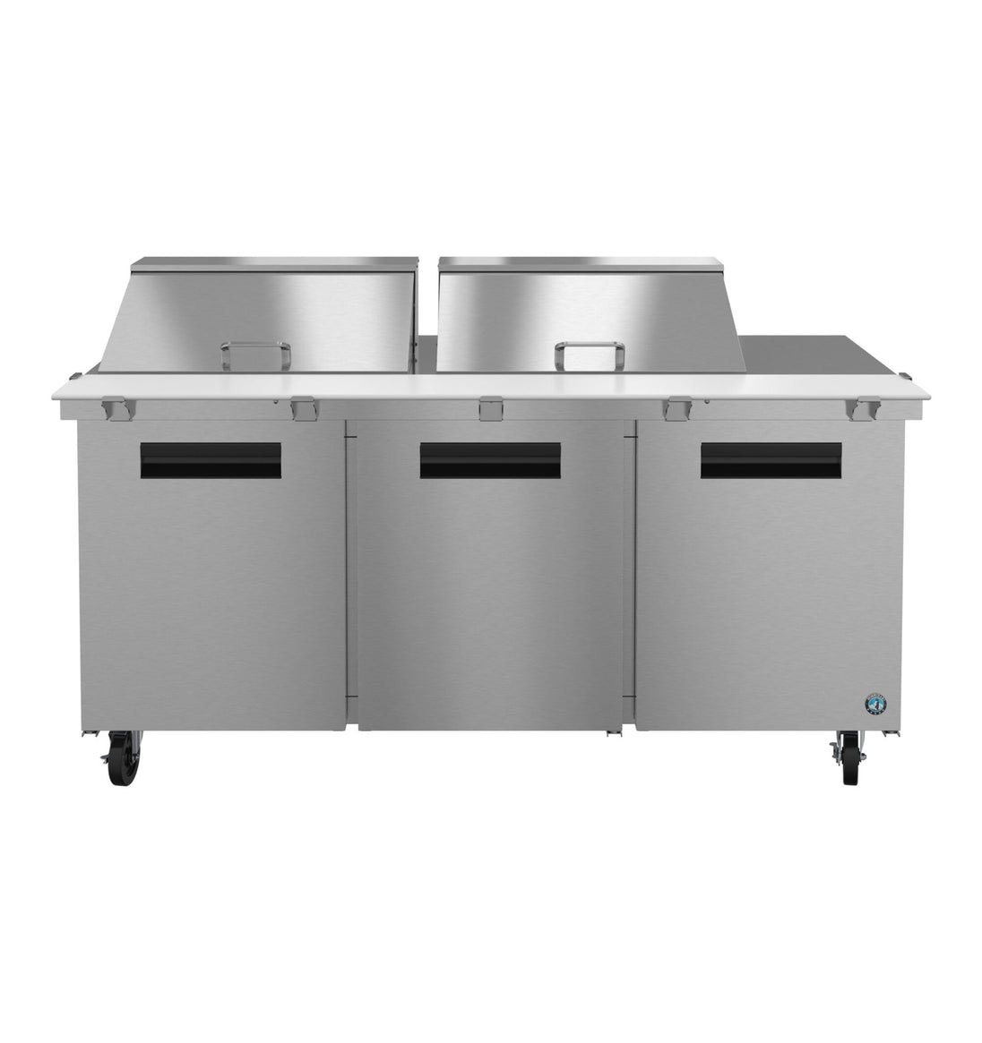 Hoshizaki SR72B-24M mega top prep table refrigerator front view