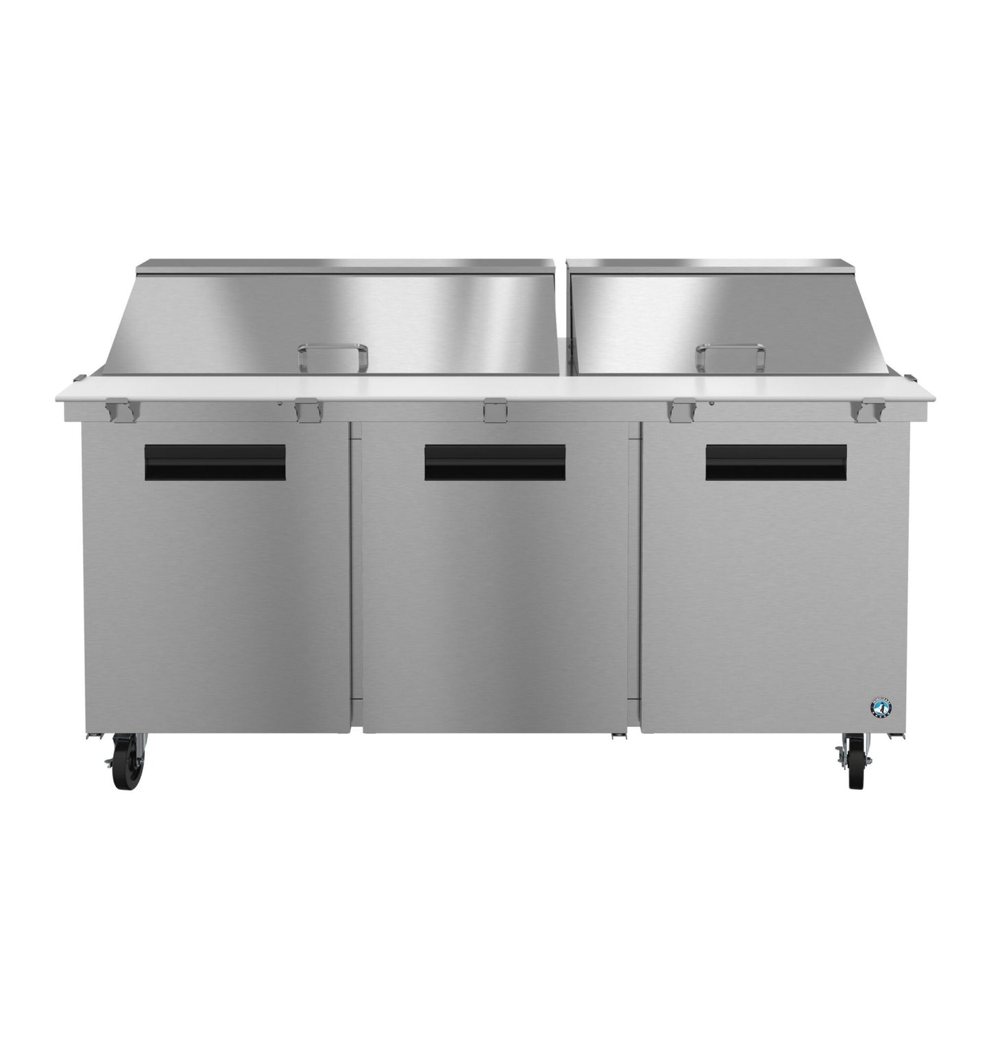 Hoshizaki SR72B-30M mega top prep table refrigerator front view