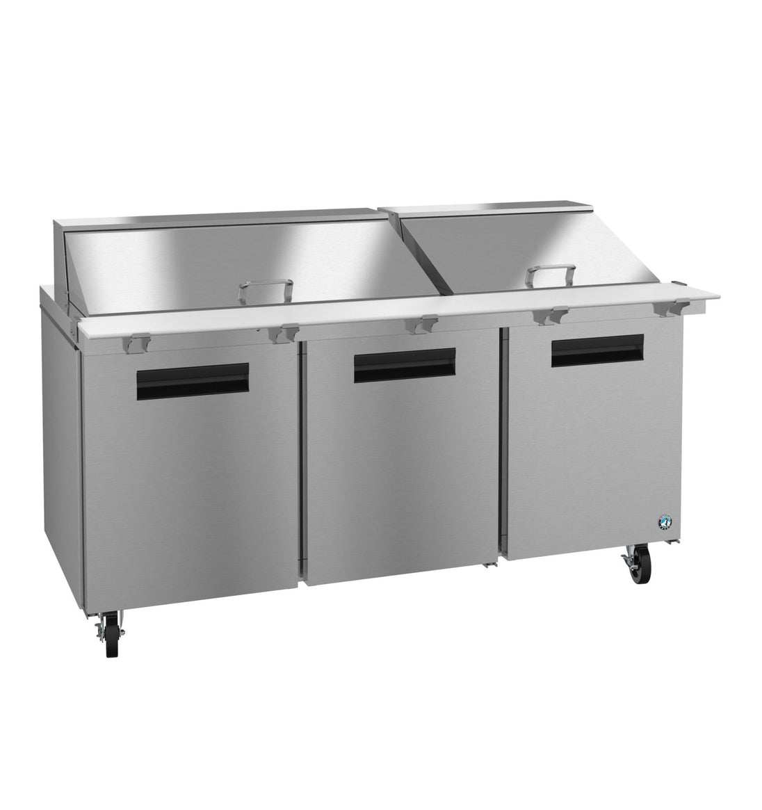 Hoshizaki SR72B-30M mega top prep table refrigerator right side view