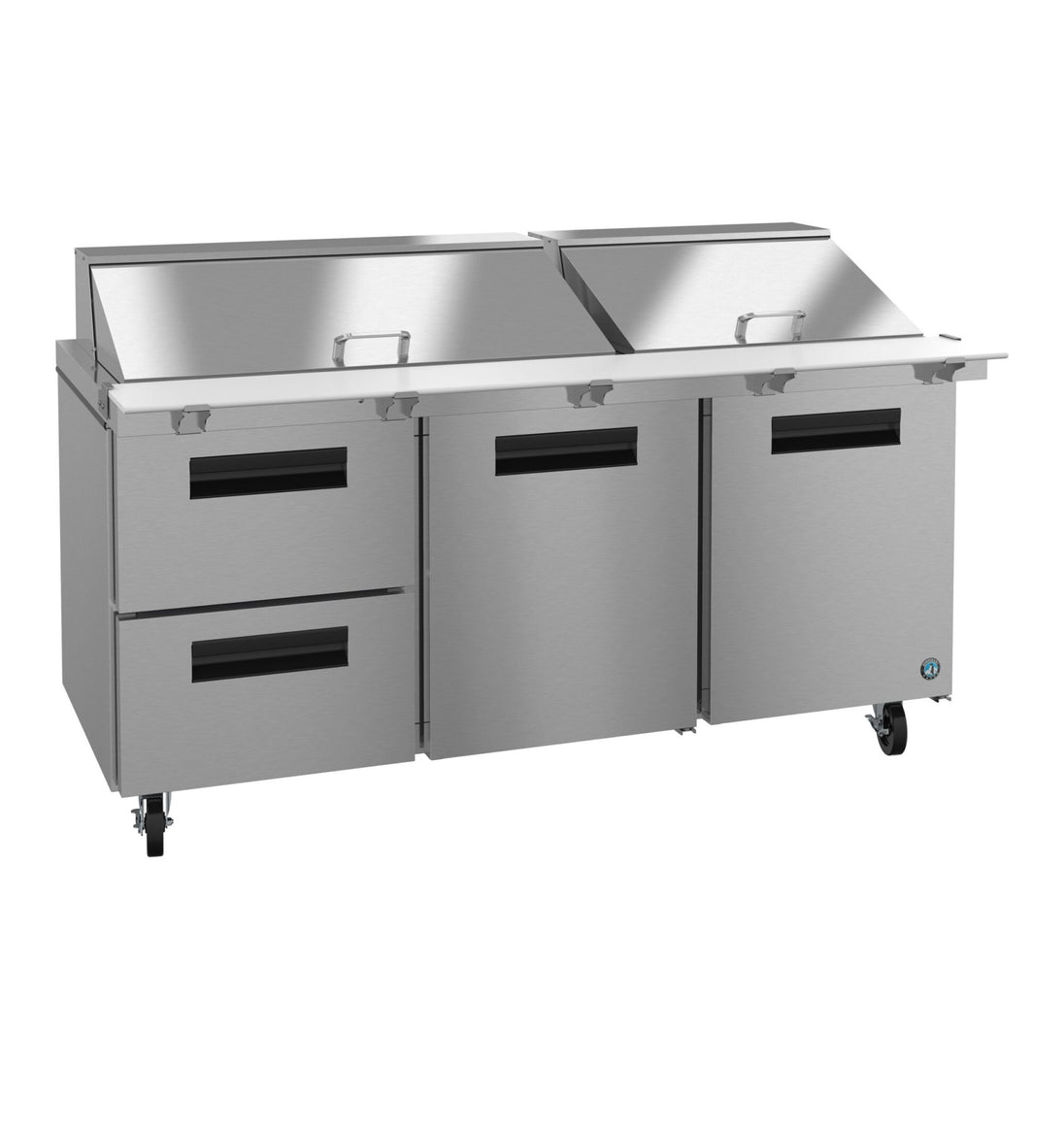 Hoshizaki SR72B-30MD2 mega top prep table refrigerator right side view