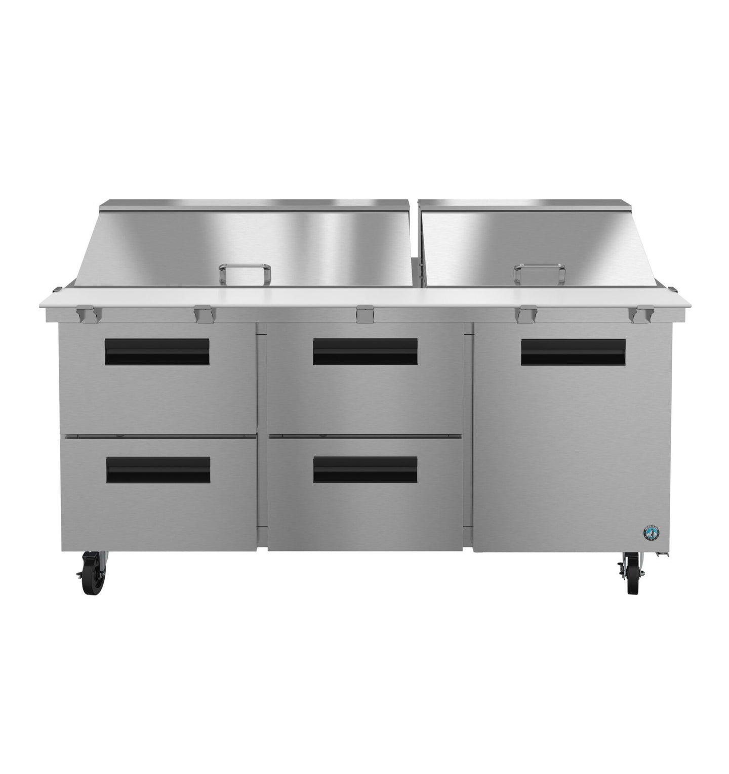 Hoshizaki SR72B-30MD4 mega top prep table refrigerator front view