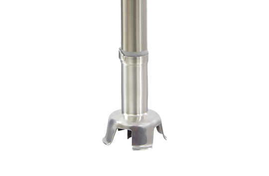 Robot Coupe MP450 detachable blade, bell and shaft detail