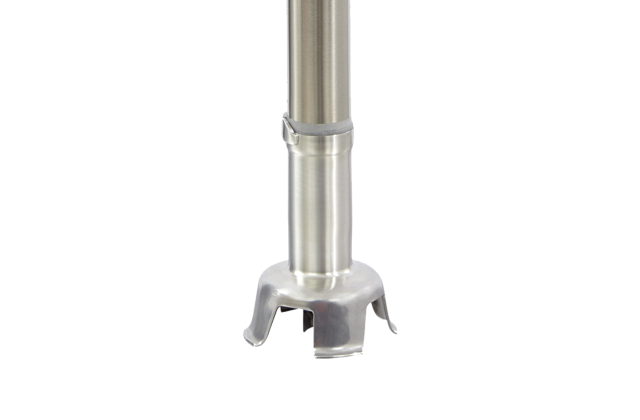 Robot Coupe MP450 detachable blade, bell and shaft detail