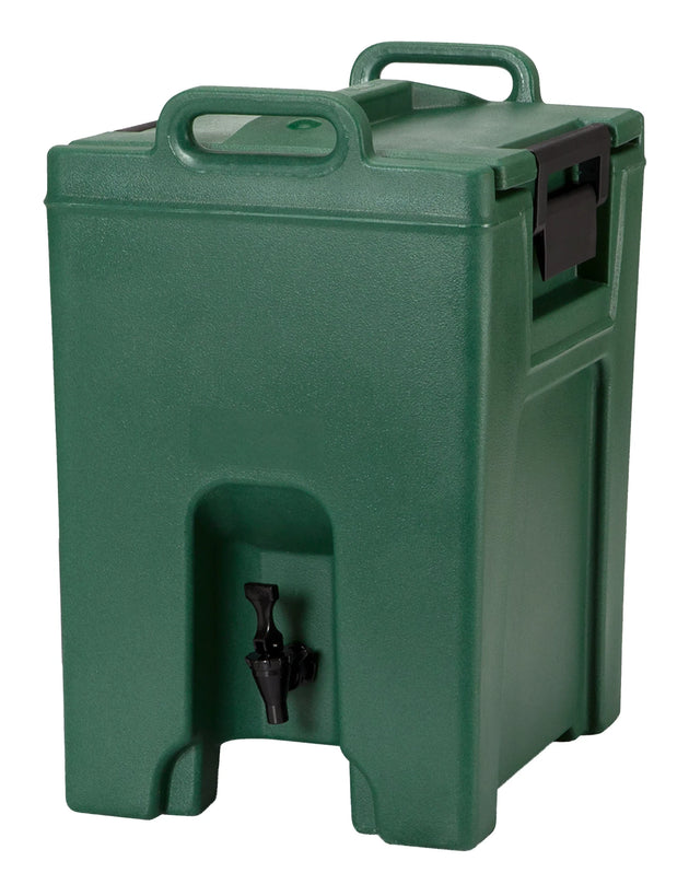 Cambro UC1000519 Kentucky Green Ultra Camtainer insulated beverage carrier, 10 Gallon capacity
