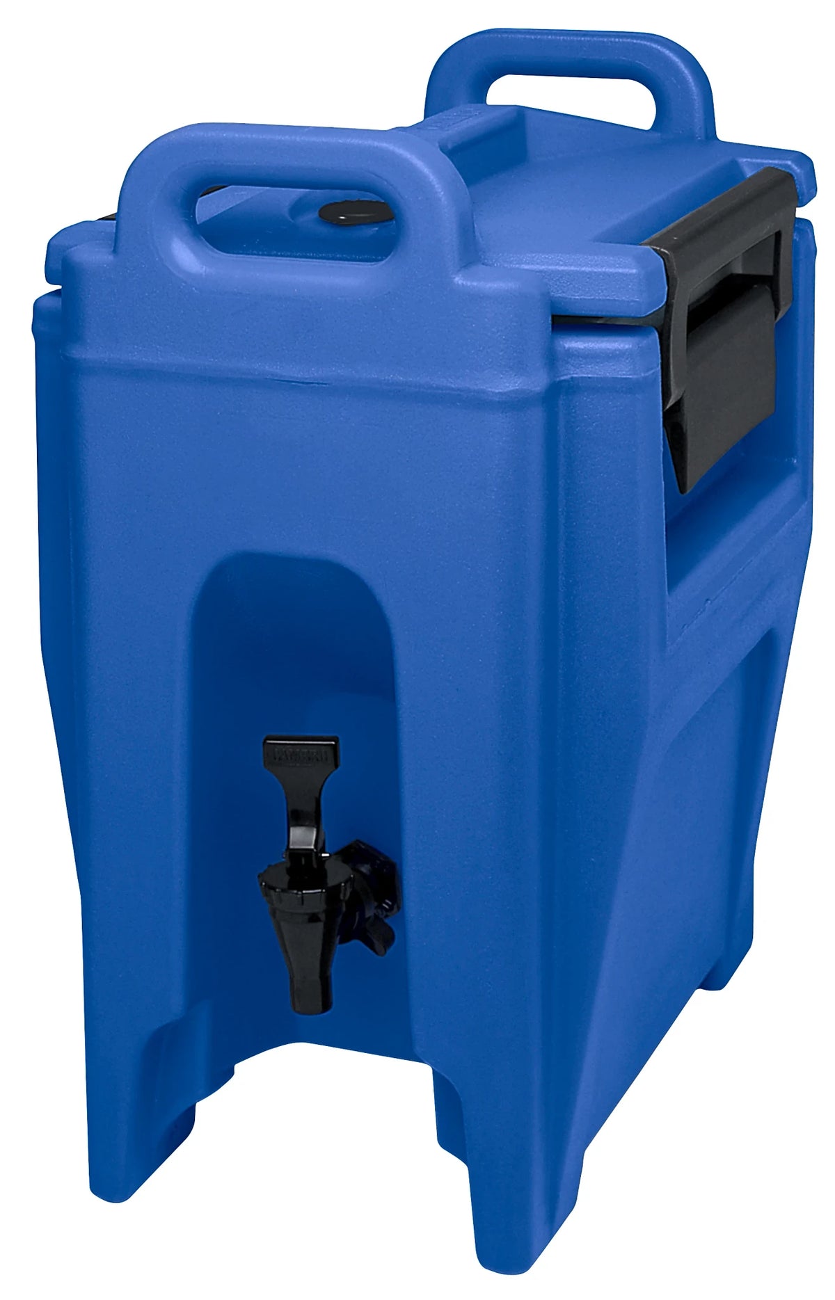 Cambro UC250186 Navy Blue Ultra Camtainer insulated beverage carrier, 2.5 Gallon capacity