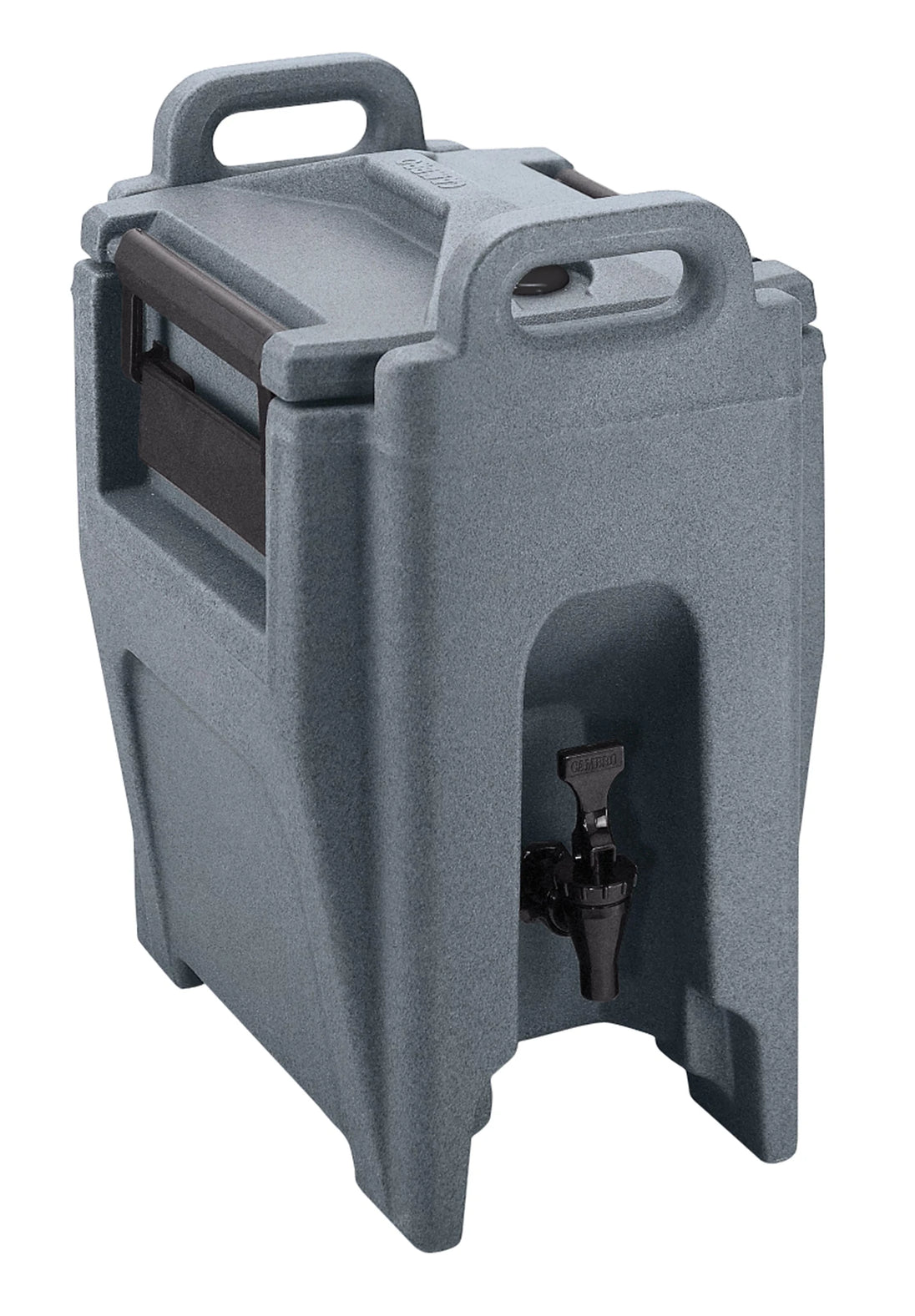 Cambro UC250191 Granite Gray Ultra Camtainer insulated beverage carrier, 2.5 Gallon capacity
