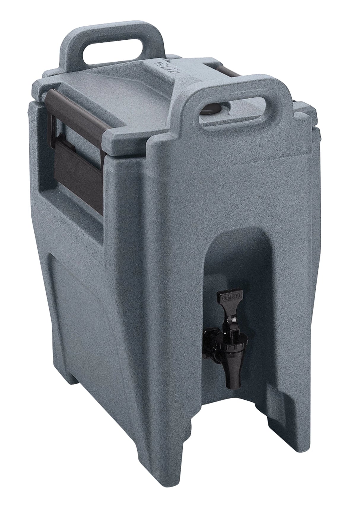 Cambro UC250191 Granite Gray Ultra Camtainer insulated beverage carrier, 2.5 Gallon capacity