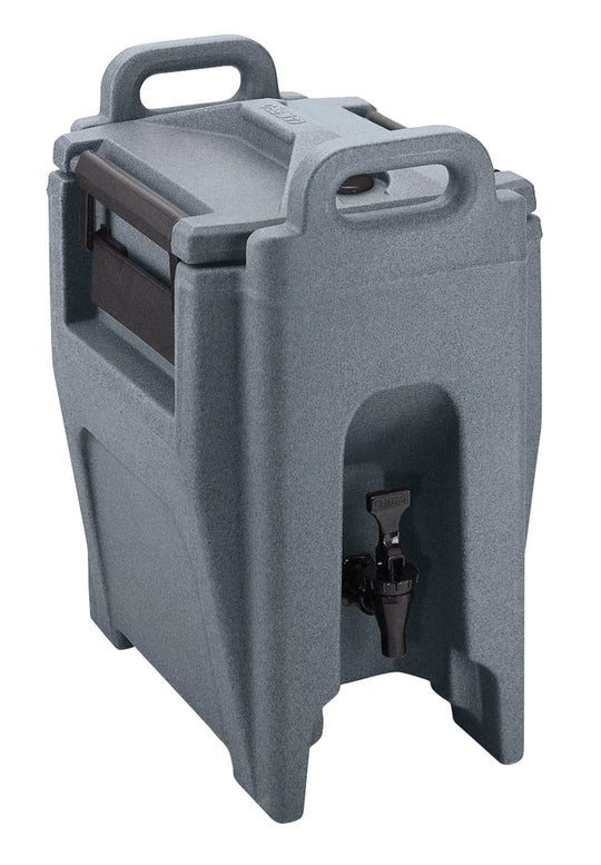 Cambro UC250191 Granite Gray Ultra Camtainer insulated beverage carrier, 2.5 Gallon capacity