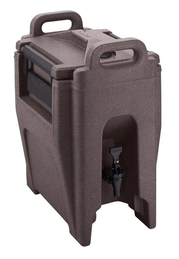 Cambro UC250194 Granite Sand Ultra Camtainer insulated beverage carrier, 2.5 Gallon capacity