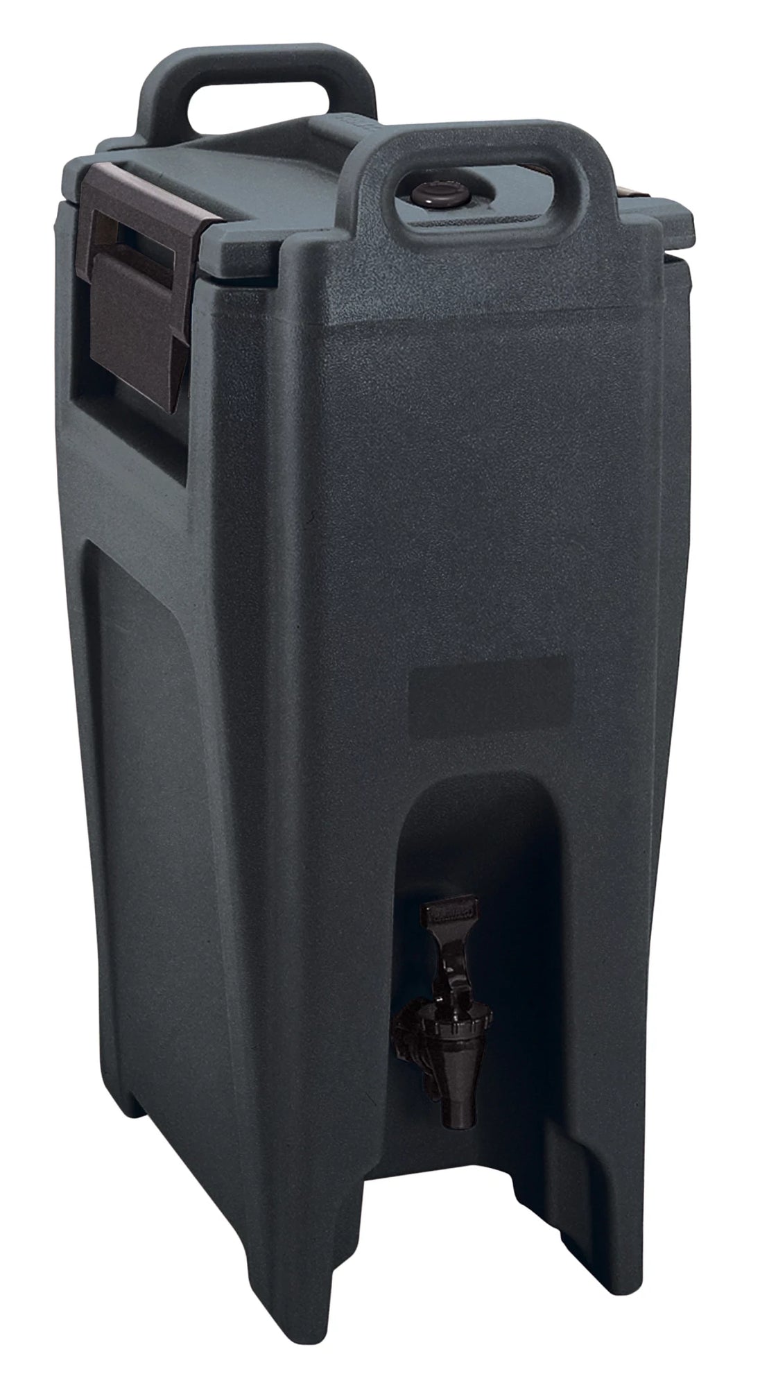 Cambro UC500110 Black Ultra Camtainer insulated beverage carrier, 5 Gallon capacity