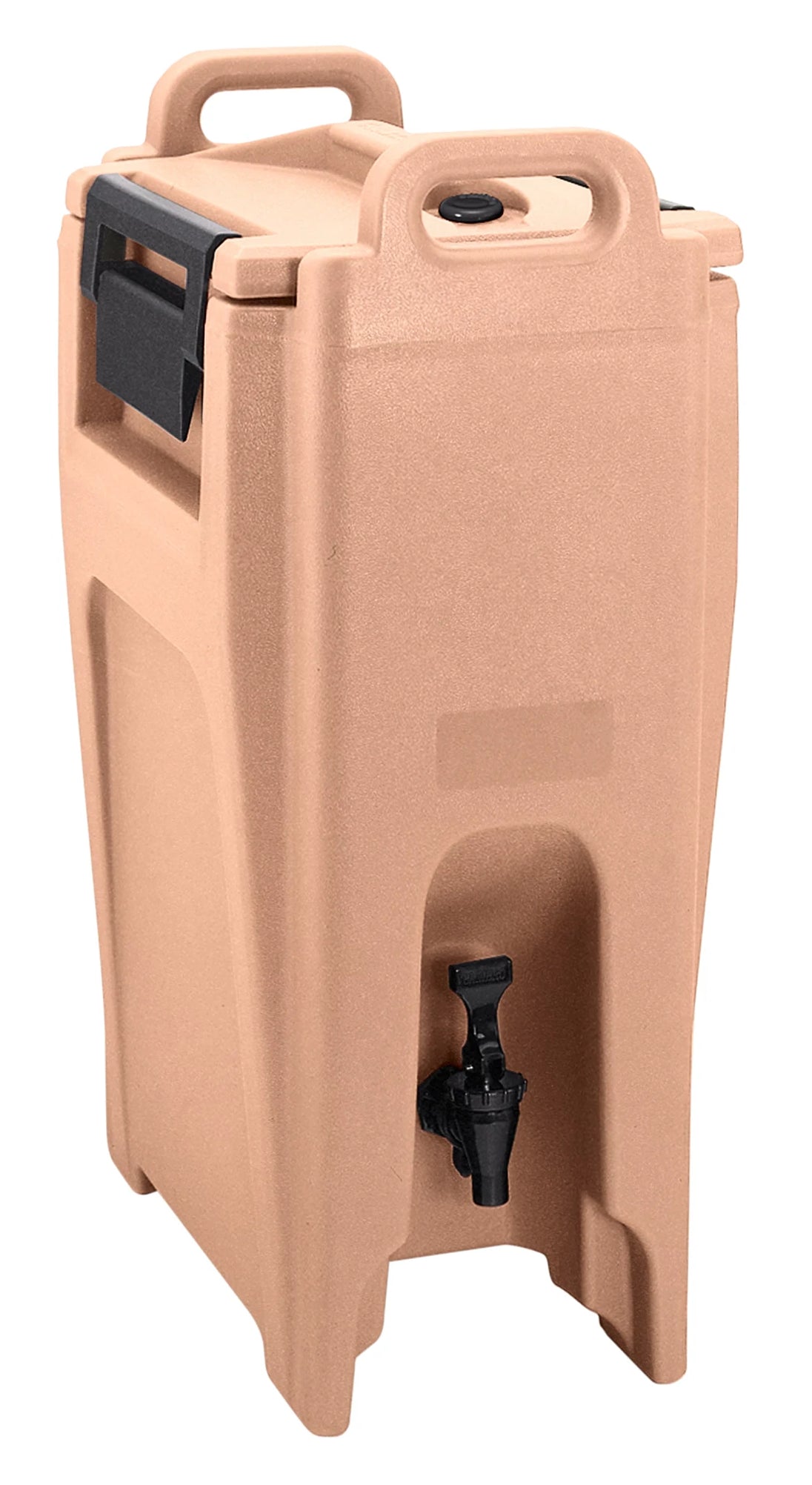 Cambro UC500157 Coffee Beige Ultra Camtainer insulated beverage carrier, 5 Gallon capacity