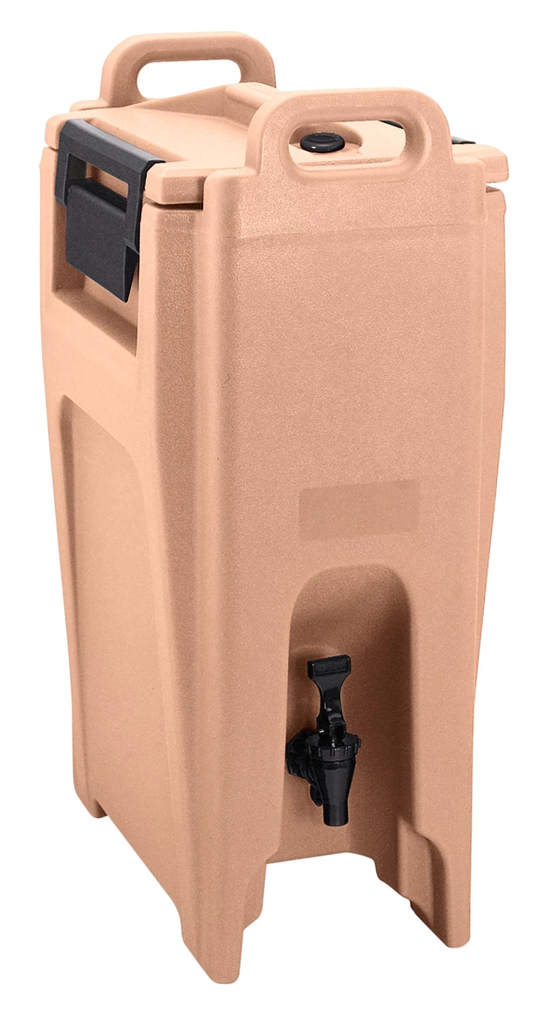 Cambro UC500157 Coffee Beige Ultra Camtainer insulated beverage carrier, 5 Gallon capacity