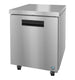 Hoshizaki UF27B-01 27 inch Steelheart undercounter freezer with door lock