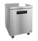 Hoshizaki UF27B undercounter freezer, right side view