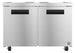 Hoshizaki UF48A undercounter freezer, front view