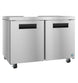 Hoshizaki UF48B-01 undercounter freezer, right side view
