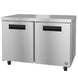Hoshizaki UF48B-01 48 inch two section Steelheart undercounter freezer