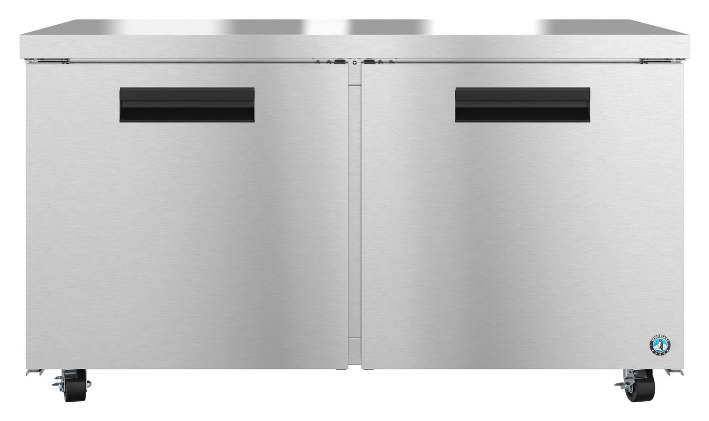 Hoshizaki UF60A undercounter freezer, front view