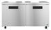 Hoshizaki UF60A undercounter freezer, front view