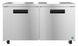 Hoshizaki UF60A undercounter freezer, front view