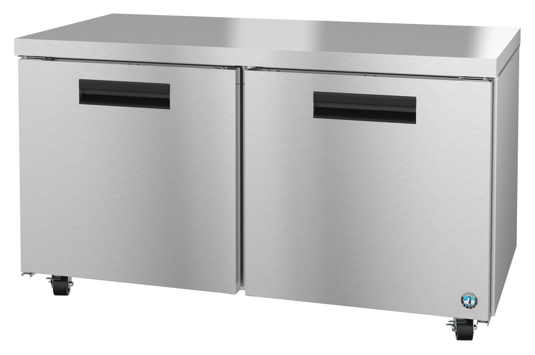 Hoshizaki UF60A 60 inch two section Steelheart undercounter freezer