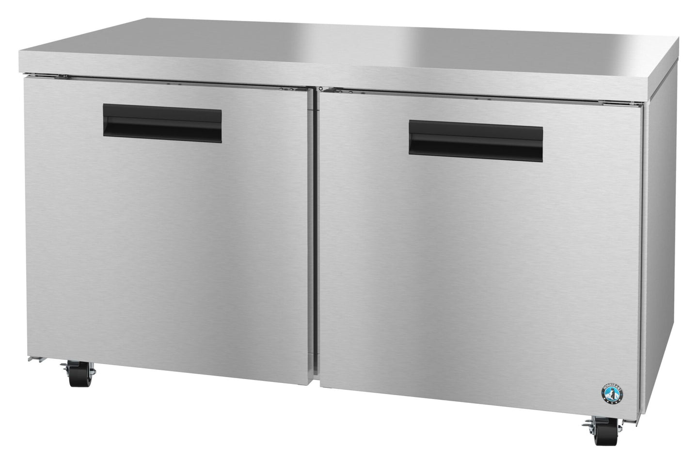 Hoshizaki UF60A 60 inch two section Steelheart undercounter freezer
