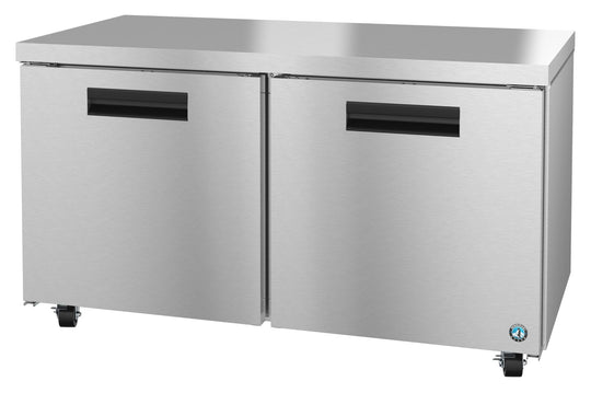 Hoshizaki UF60A 60 inch two section Steelheart undercounter freezer