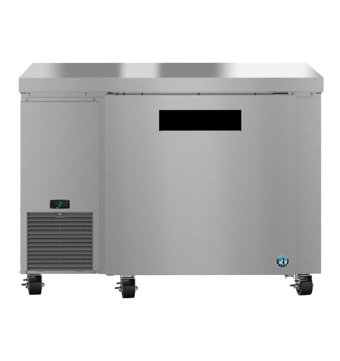 Hoshizaki ULF46B 46 inch side mount Steelheart undercounter freezer, front view