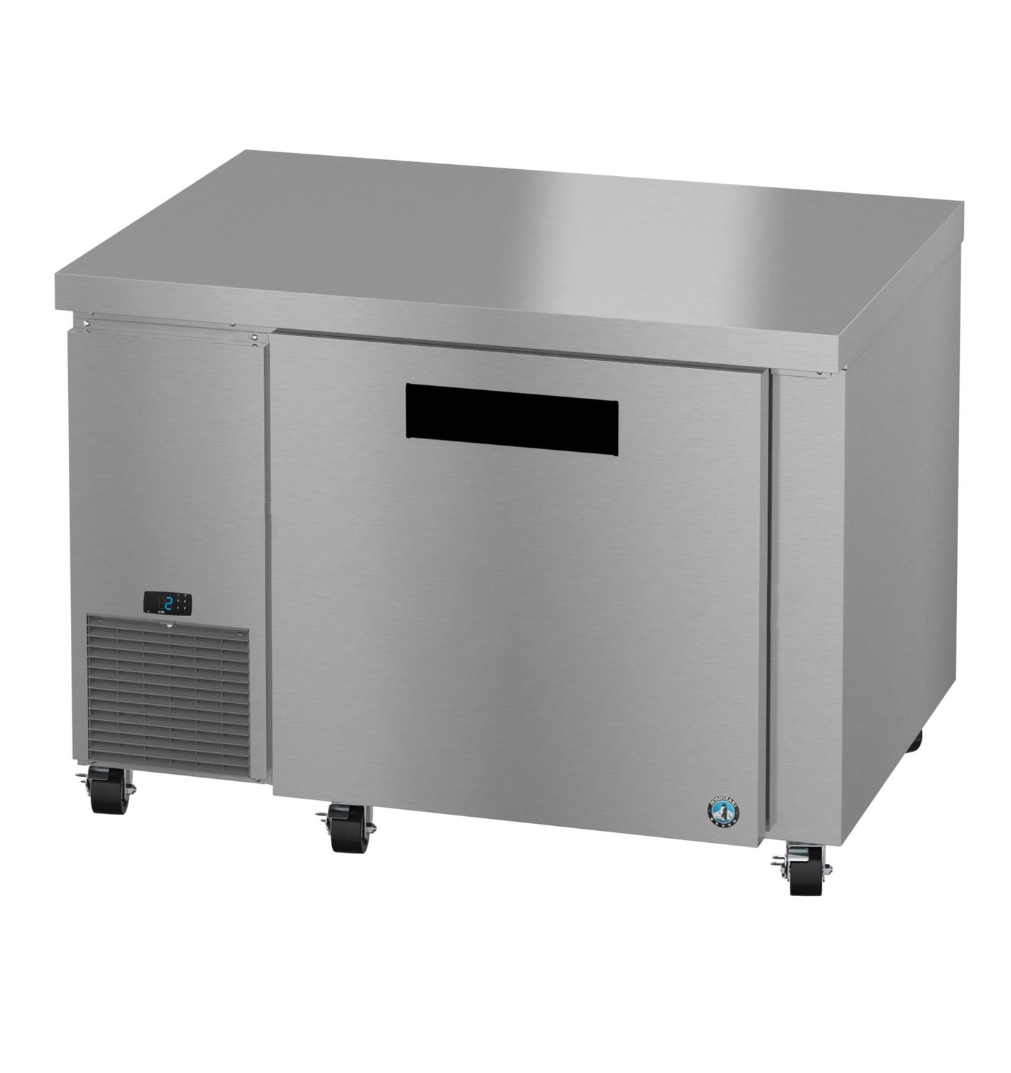 Hoshizaki ULF46B side mount undercounter freezer, angled left view