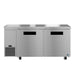 Hoshizaki ULF67B 67 inch side mount Steelheart undercounter freezer, front view