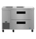 Hoshizaki ULR46B-D2 46 inch two drawer undercounter refrigerator front view