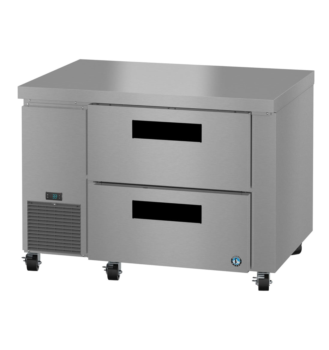 Hoshizaki ULR46B-D2 undercounter refrigerator left side view