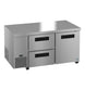 Hoshizaki ULR60B-D2 undercounter refrigerator right isometric view