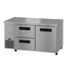 Hoshizaki ULR60B-D2 undercounter refrigerator left side view