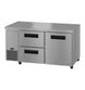Hoshizaki ULR60B-D2 undercounter refrigerator left side view