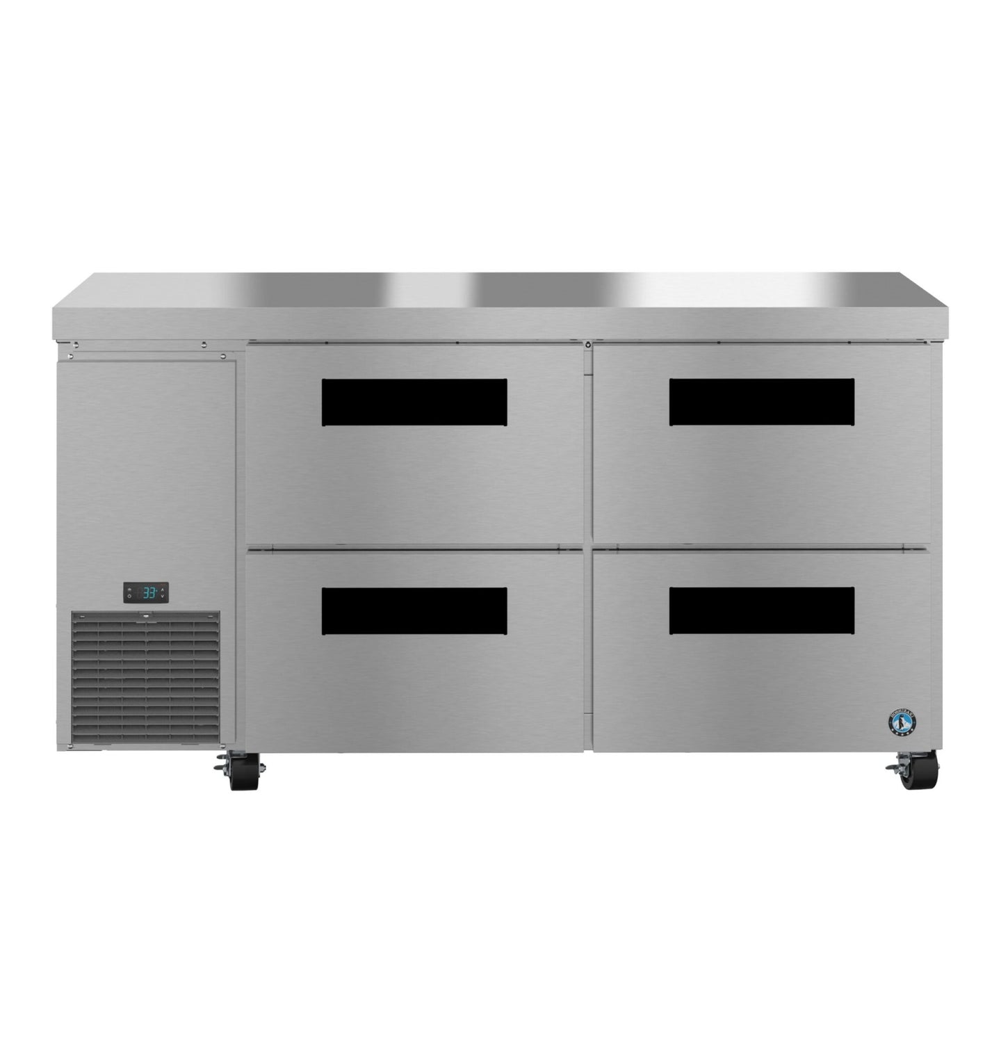 Hoshizaki ULR60B-D4 60 inch four drawer undercounter refrigerator front view