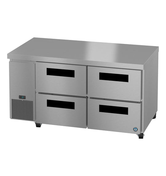 Hoshizaki ULR60B-D4 undercounter refrigerator left isometric view