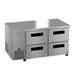 Hoshizaki ULR60B-D4 undercounter refrigerator right isometric view