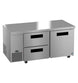Hoshizaki ULR67B-D2 undercounter refrigerator right isometric view