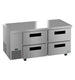 Hoshizaki ULR67B-D4 undercounter refrigerator right isometric view