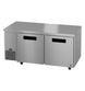 Hoshizaki ULR67B undercounter refrigerator left isometric view