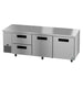 Hoshizaki ULR93B-D2 undercounter refrigerator left isometric view
