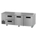 Hoshizaki ULR93B-D2 undercounter refrigerator left side view