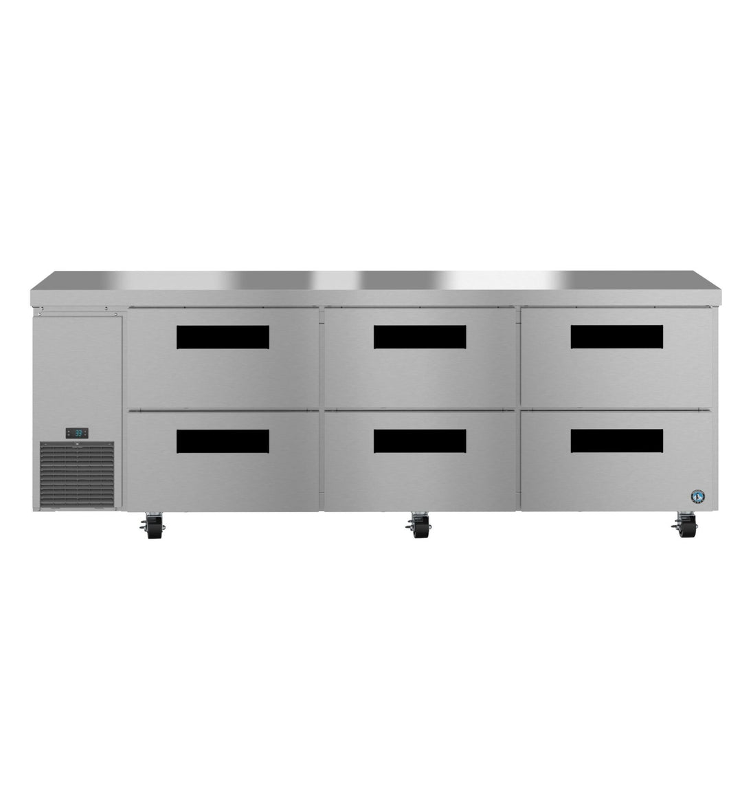 Hoshizaki ULR93B-D6 undercounter refrigerator front view