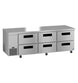 Hoshizaki ULR93B-D6 undercounter refrigerator right side view