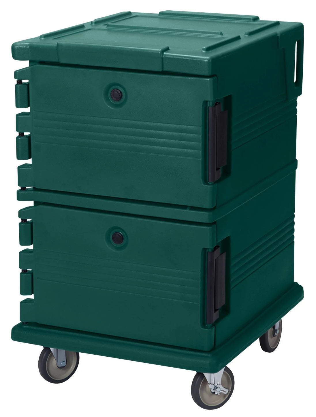 Cambro UPC1200519 insulated food transport cart in Green